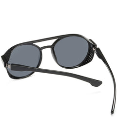 Men's Vintage Round 'Hunter Phobia' Plastic Sunglasses