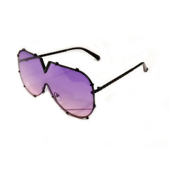 Men's Oversized Pilot ' Constantine II' Metal Sunglasses