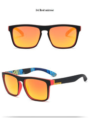 Men's Range Square 'Panter Gloss' Plastic Sunglasses