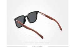 Men's Wood Wayfarer 'Timber Chic' Polarized Sunglasses