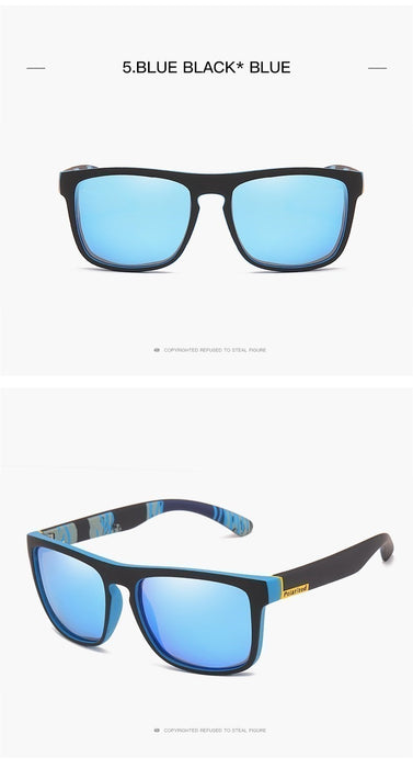 Men's Polaroid Square 'Smurf Men' Plastic Sunglasses