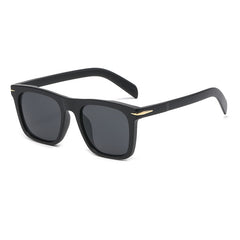 Men's Retro Square 'The Captain' Plastic Sunglasses