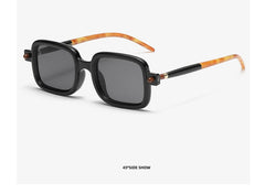 Men's Vintage Square 'Ambush Gear' Plastic Sunglasses