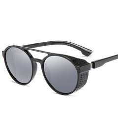 Men's Vintage Round 'Hunter Phobia' Plastic Sunglasses