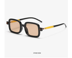 Men's Vintage Square 'Ambush Gear' Plastic Sunglasses