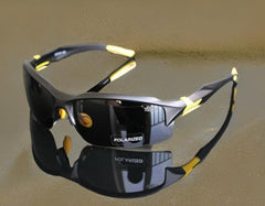 Men's Wrap Around 'Wasp' Plastic Sport Sunglasses