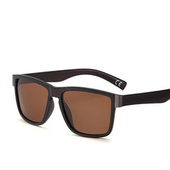 Men's Classic Square 'Recap' Plastic Sunglasses