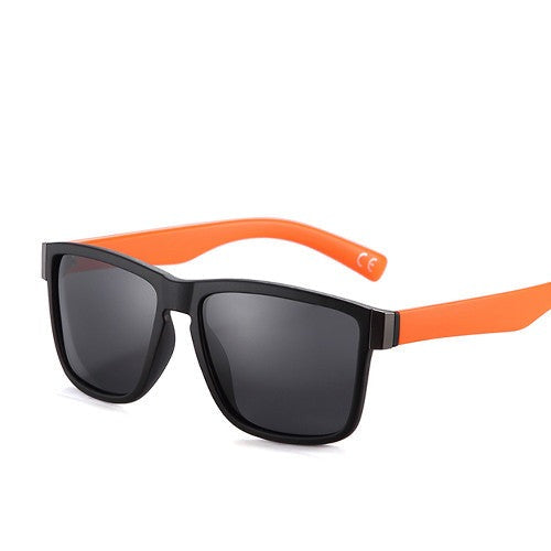 Men's Classic Square 'Recap' Plastic Sunglasses