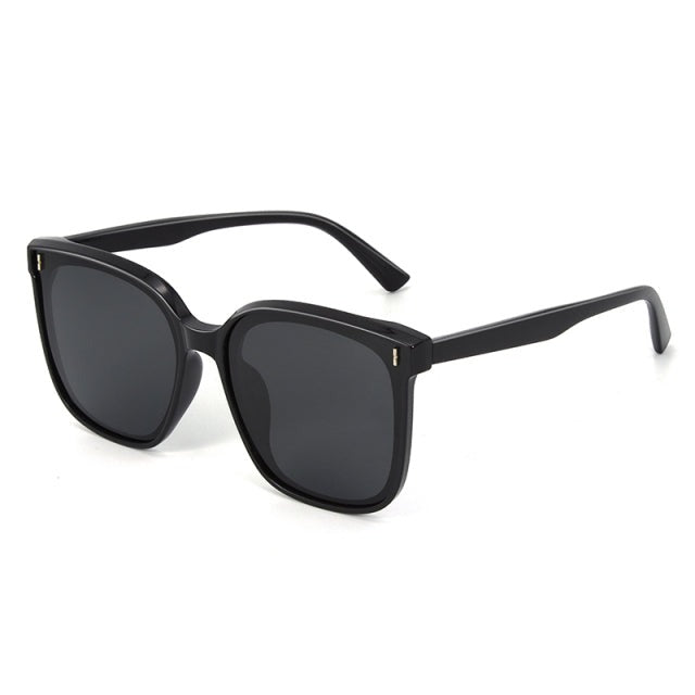 Men's Polarized Square 'Alistair' Plastic Sunglasses