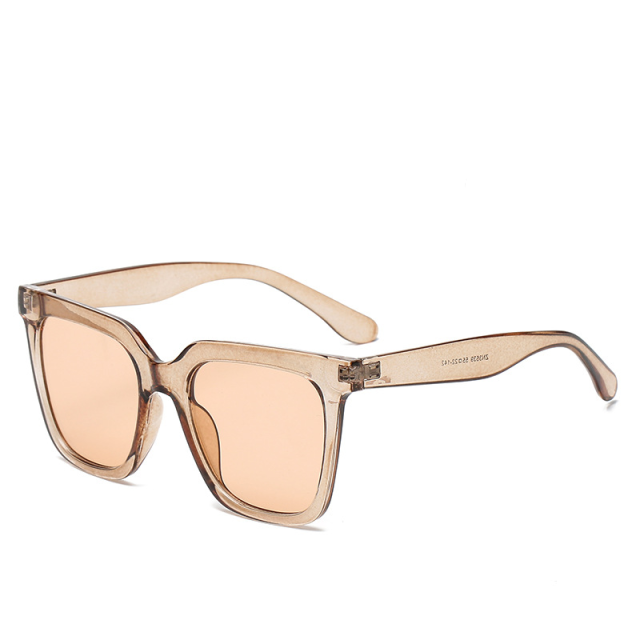 Women's  Retro Rectangle 'Darby' Plastic Sunglasses