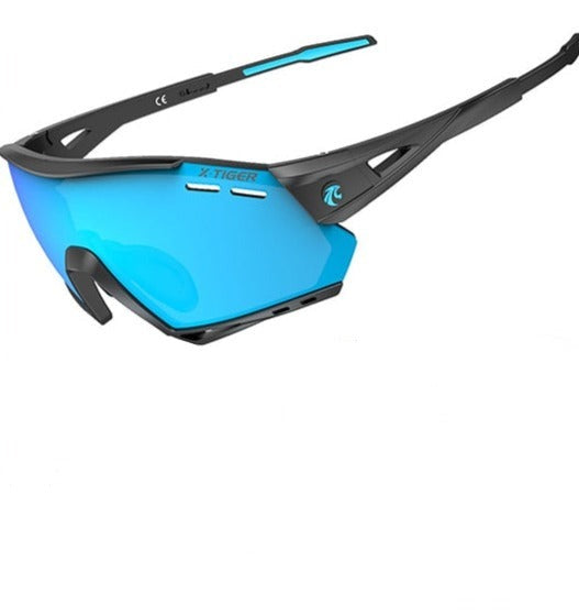 Men's Cycling Polarized 'Archie' Plastic Sports Sunglasses