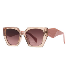 Women's Retro Polygon 'Hydro Dip' Cat Eye Sunglasses