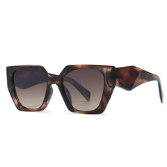 Women's Retro Polygon 'Hydro Dip' Cat Eye Sunglasses