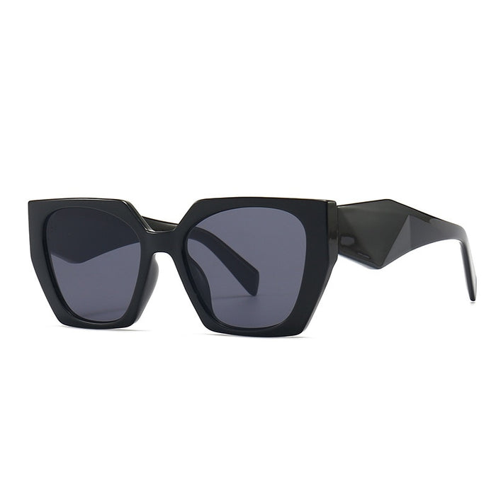 Women's Retro Polygon 'Hydro Dip' Cat Eye Sunglasses