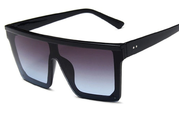 Women's Oversized Square 'Lush' Plastic Sunglasses