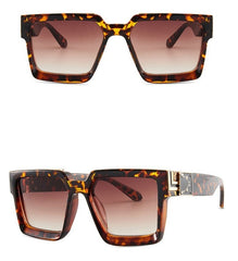 Unisex Square 'The Banned Shades' Plastic Sunglasses