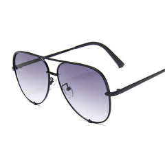 Women's Classic Vintage 'Clear View' Alloy Sunglasses