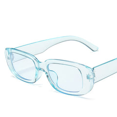 Women's Rectangle 'Levi' Plastic Sunglasses