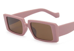 Women's Oversized Square 'Anika Summer' Plastic Sunglasses