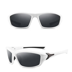 Men's Rectangle 'Roman Pearce' Plastic Sun Glasses