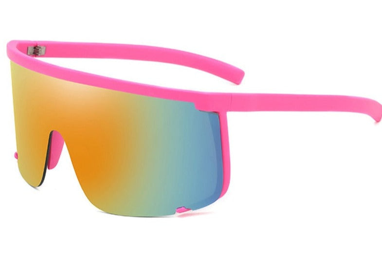 Women's Oversized 'Clint Wear' Plastic Sunglasses