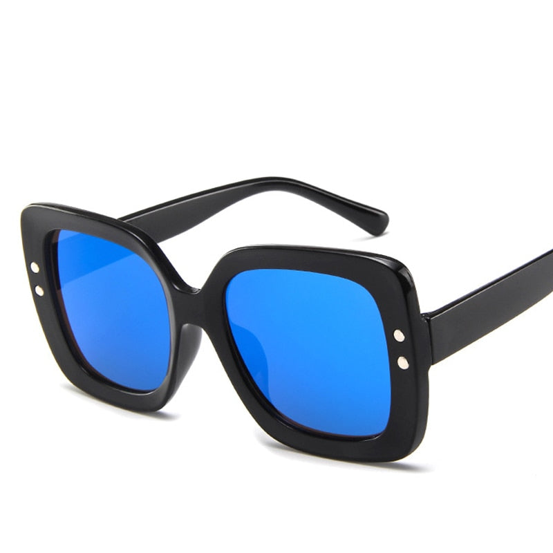 Women's Square 'Sally' Plastic Sunglasses