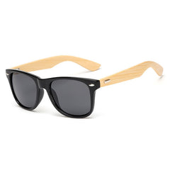 Men's Square 'Creations' Wood Sunglasses