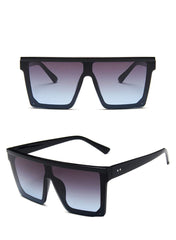 Men's Oversized "Cool Robo" Square Sunglasses