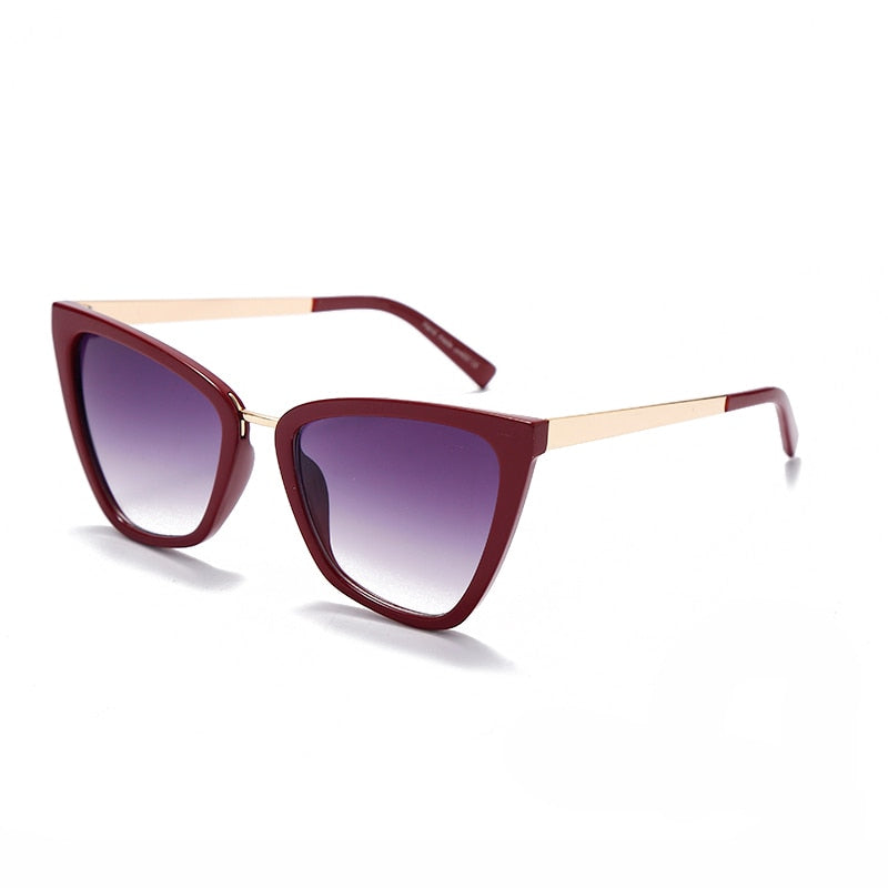 Women's Oversized Cat Eye 'Boracay Sun ' Plastic Sunglasses