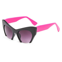 Women's Half Frame Cat Eye 'Appeals' Plastic Sunglasses