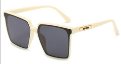 Women's Oversized Square 'Dagny Love' Plastic Sunglasses