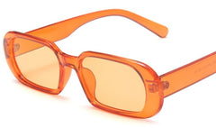 Women's Small Oval 'Bear' Plastic Sunglasses