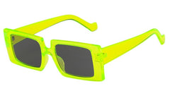 Women's Rectangle 'Sun Fun' Vintage Jelly Sunglasses