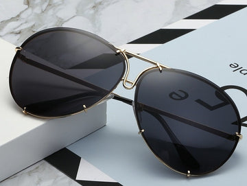 Women's Oversized 'Ski' Luxury Sunglasses