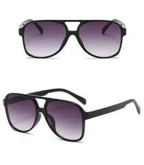 Women's Oversized Round 'Sassy' Plastic Sunglasses