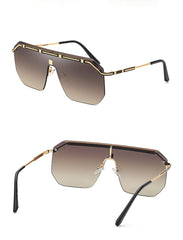 Men's Square Rimless 'Beyond Infinite' Metal Sunglasses