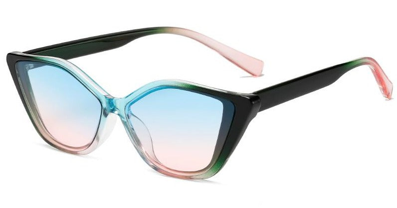 Women's Cat Eye 'Shadow ' Plastic Sunglasses