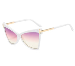 Women's Oversized Cat Eye 'Sunstop' Plastic Sunglasses