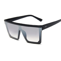 Women's Oversized Square 'Lush' Plastic Sunglasses