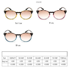 Women's Fashion 'Summer' Round Reading Sunglasses