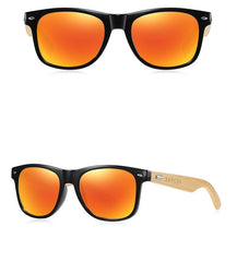 Men's Square 'Kathniel' Wooden Sunglasses