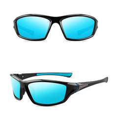 Men's Rectangle 'Roman Pearce' Plastic Sun Glasses