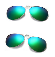 Men's Driving 'Shining' Aviator Sunglasses