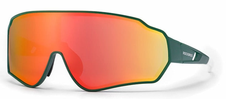 Unisex Cycling Polarized 'Berserk' Plastic Sports Sunglasses