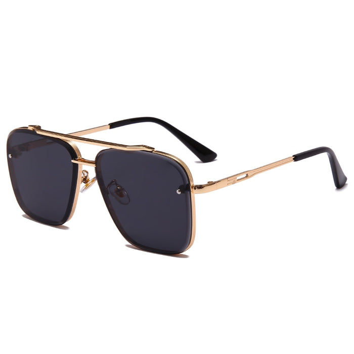 Men's Driving 'Polaroid' Summer Style Gradient Brown Sunglasses