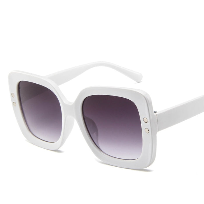 Women's Square 'Sally' Plastic Sunglasses