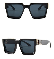 Unisex Square 'The Banned Shades' Plastic Sunglasses