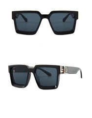 Men's Square 'Snazzy Shades' Plastic Sunglasses