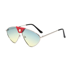 Women's Polarized 'Foxy Sights' Metal Sunglasses