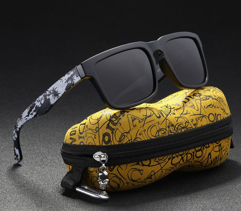 Men's Square 'Eye-catching' Polarized Sunglasses